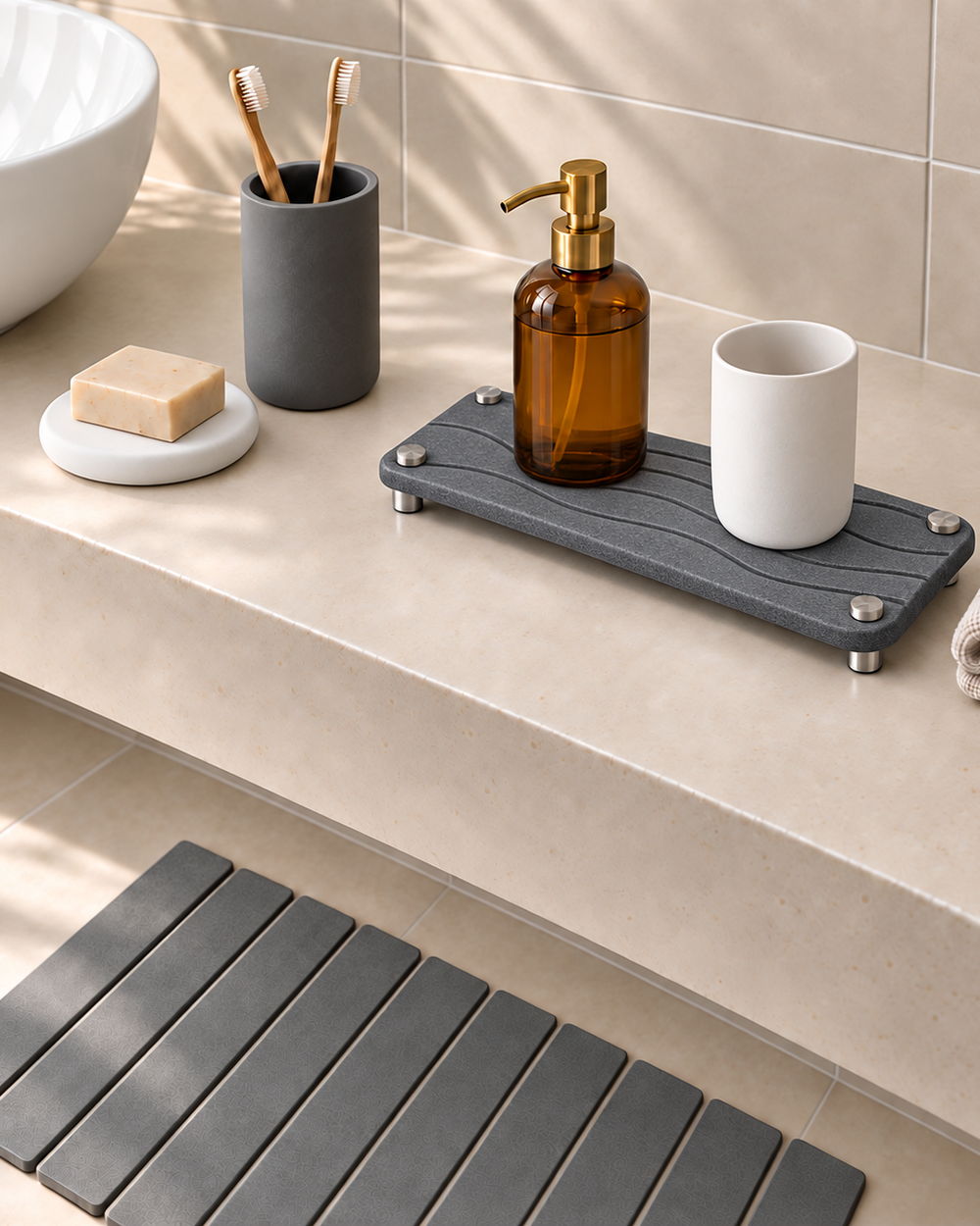 The complete bath Stone Ritual set